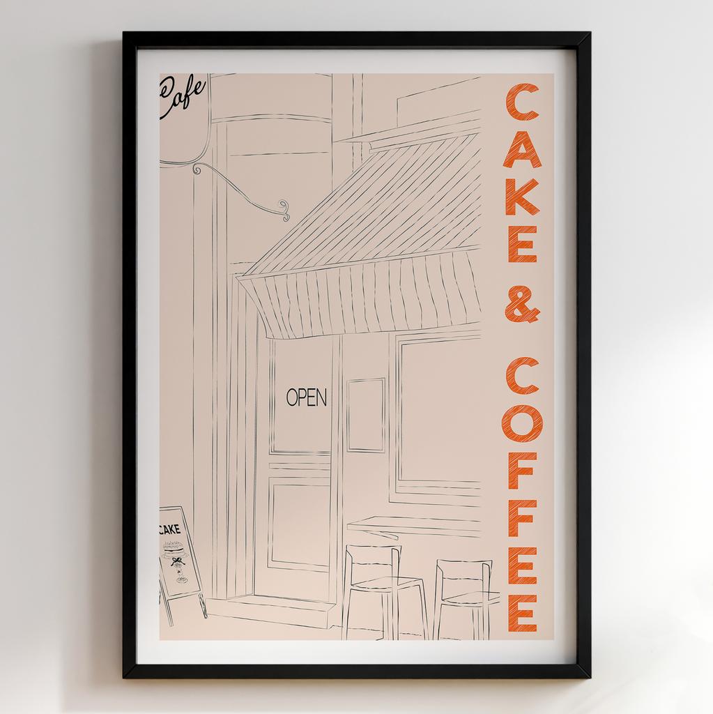Постер з кавою | Cтильна картина для кавʼярень