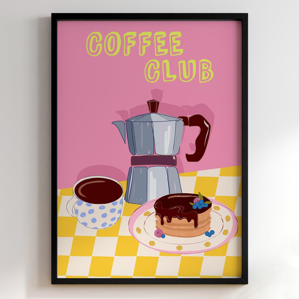 Постер з кавою | Cтильна картина для кавʼярень