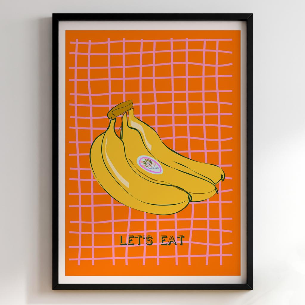 Пастельні постери з їжею | Декор для кухні у вінтажному стилі