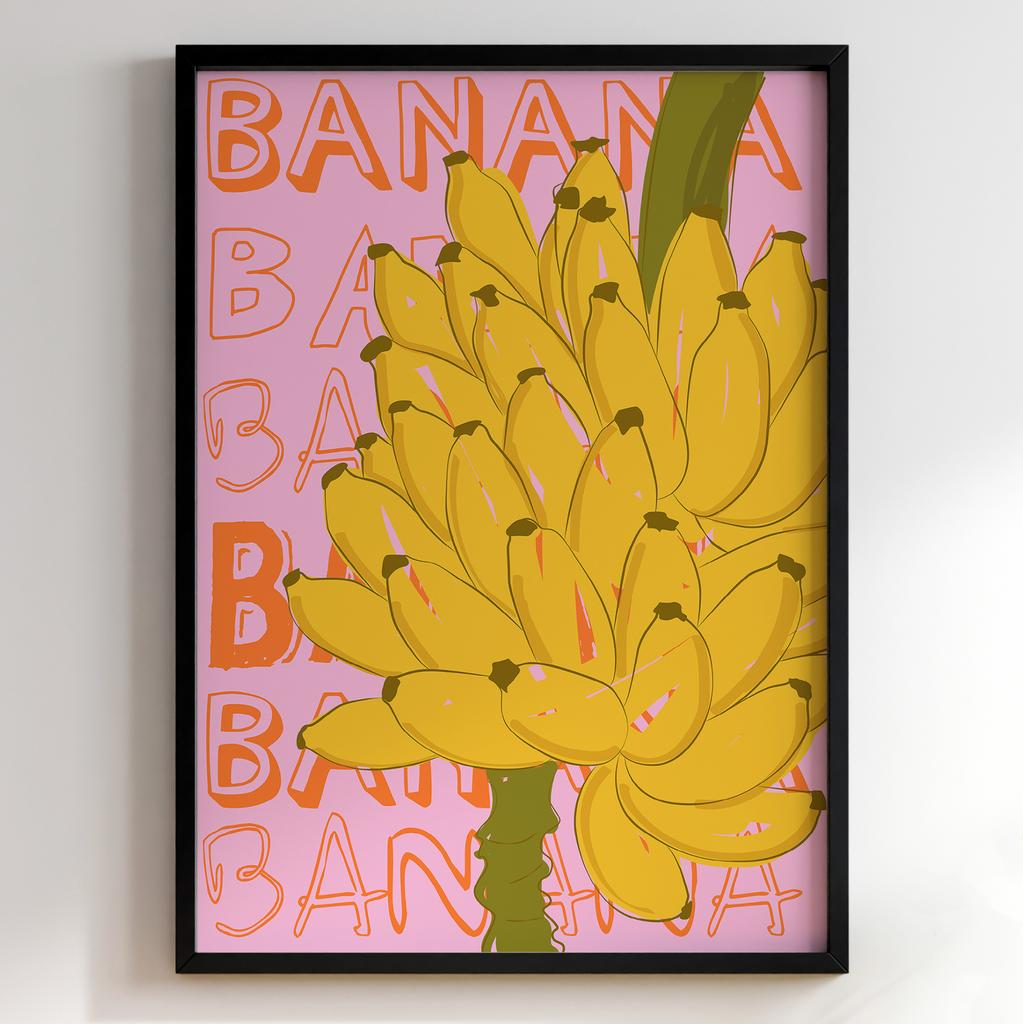 Пастельні постери з їжею | Декор для кухні у вінтажному стилі