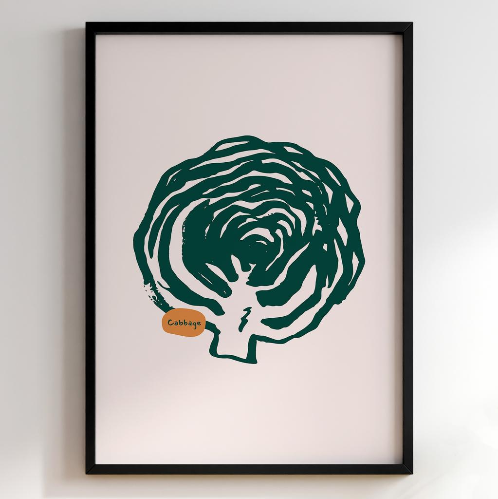 Постер з їжею для кухні та їдальні | Cучасна картина в рамі