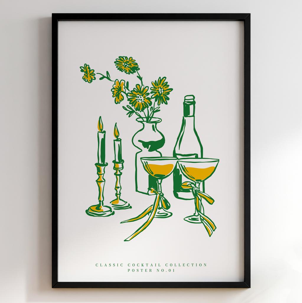 Постер з їжею для кухні та їдальні | Cучасна картина в рамі