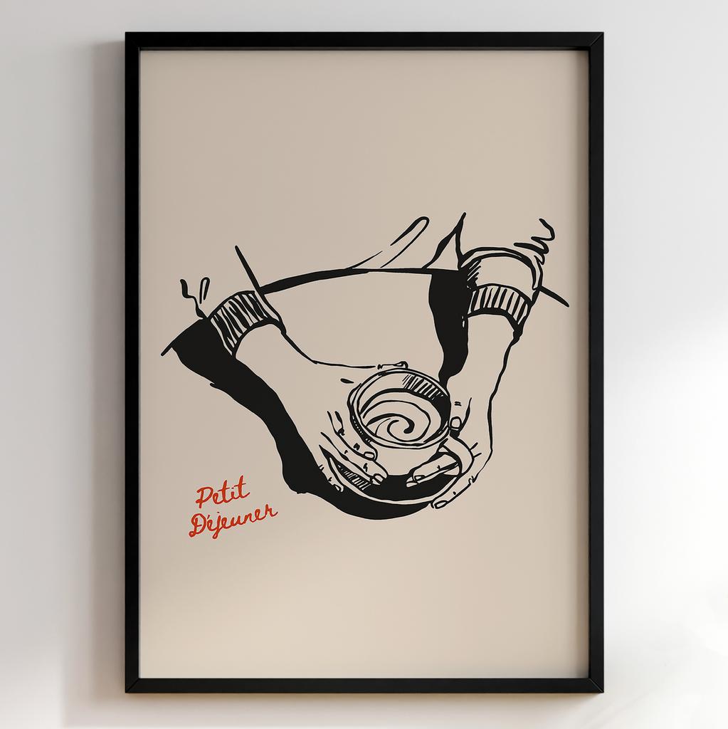 Постер з їжею для кухні та їдальні | Cучасна картина в рамі