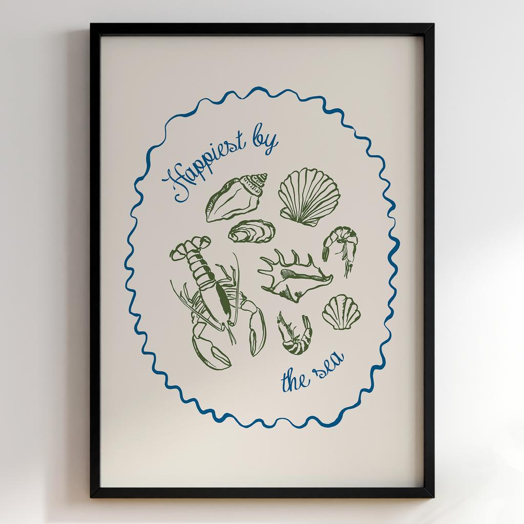 Постер з їжею для кухні та їдальні | Cучасна картина в рамі