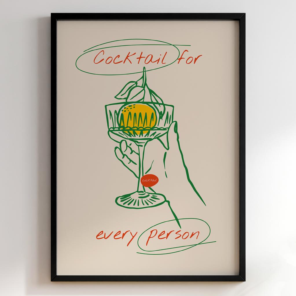 Постер з їжею для кухні та їдальні | Cучасна картина в рамі