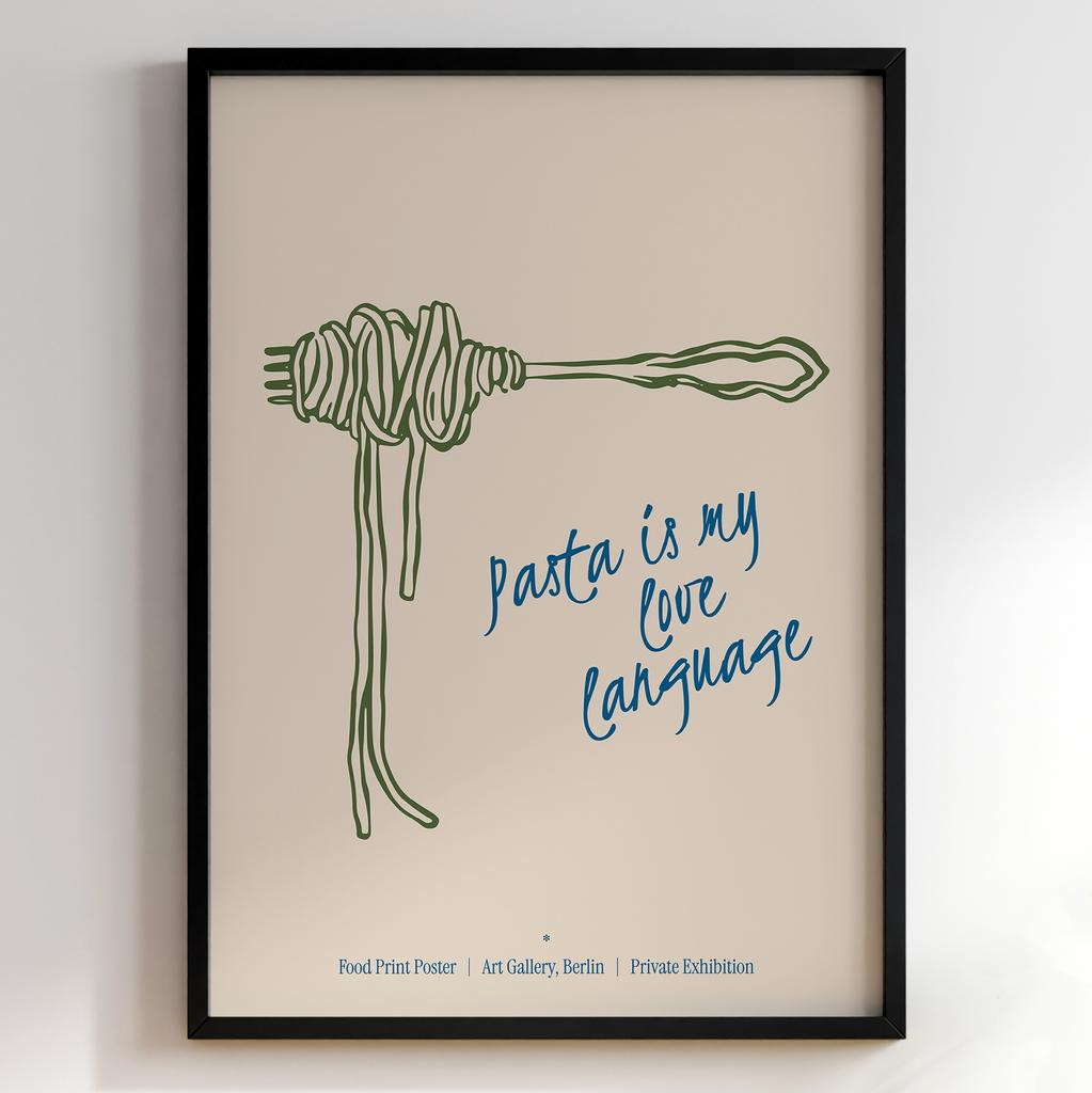 Постер з їжею для кухні та їдальні | Cучасна картина в рамі