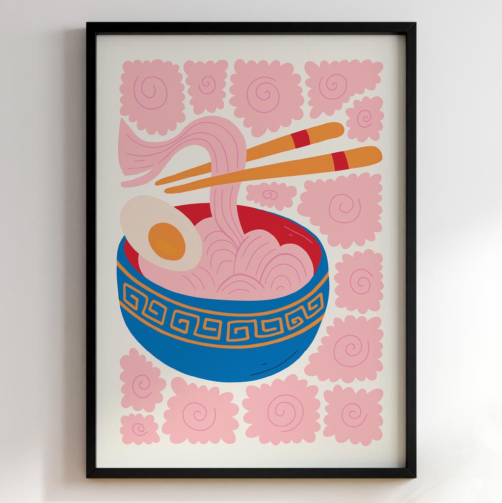 Постер з їжею для кухні та їдальні | Cучасна картина в рамі