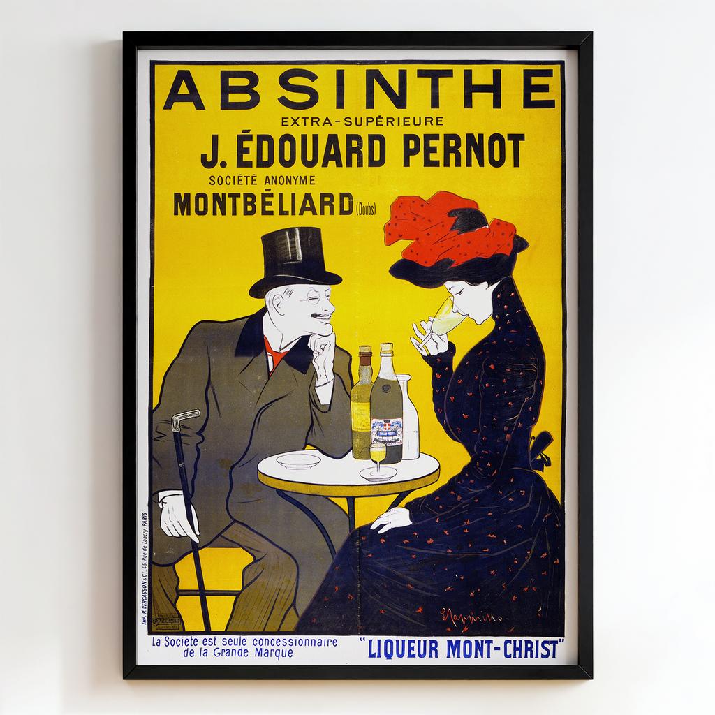 Ретро постер "Absinthe Extra-Supérieure J. Édouard Pernot (1905)"