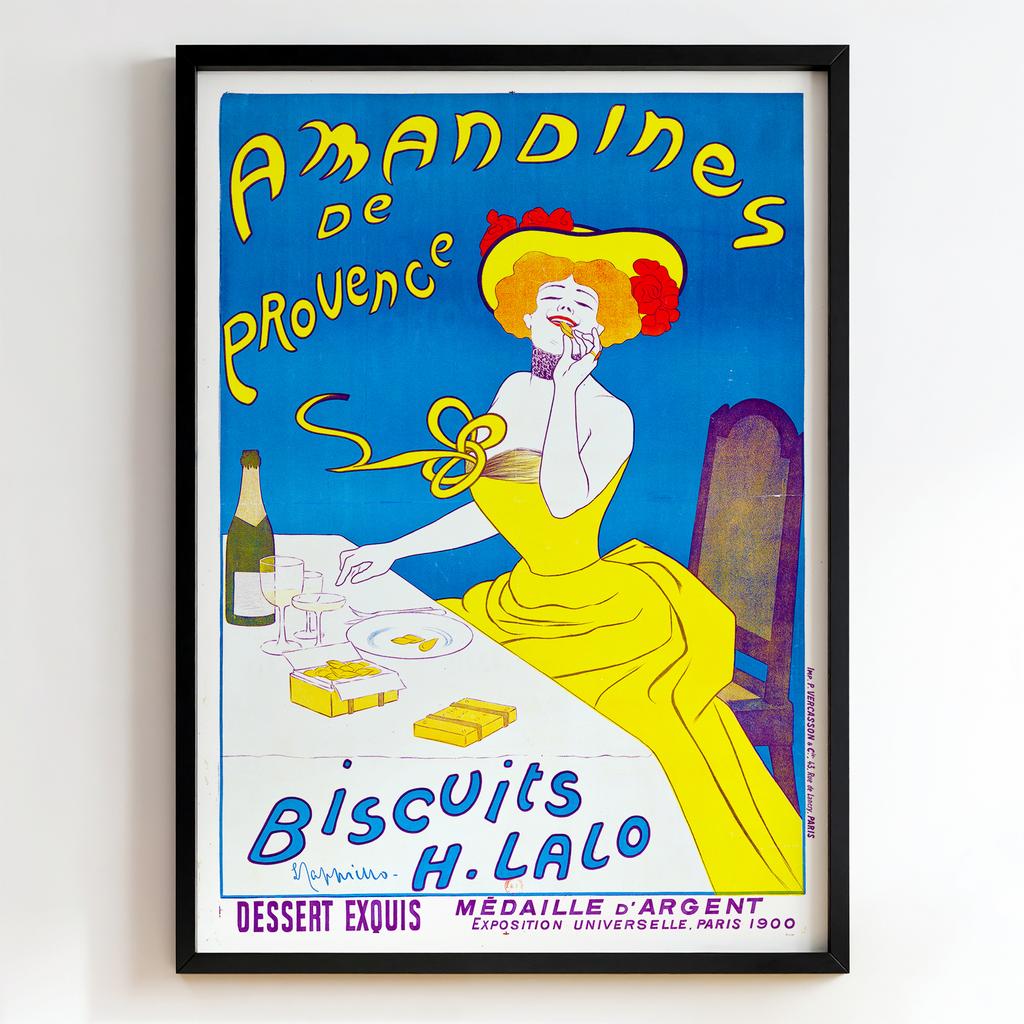 Ретро постер "Amandines de Provence (1902)"