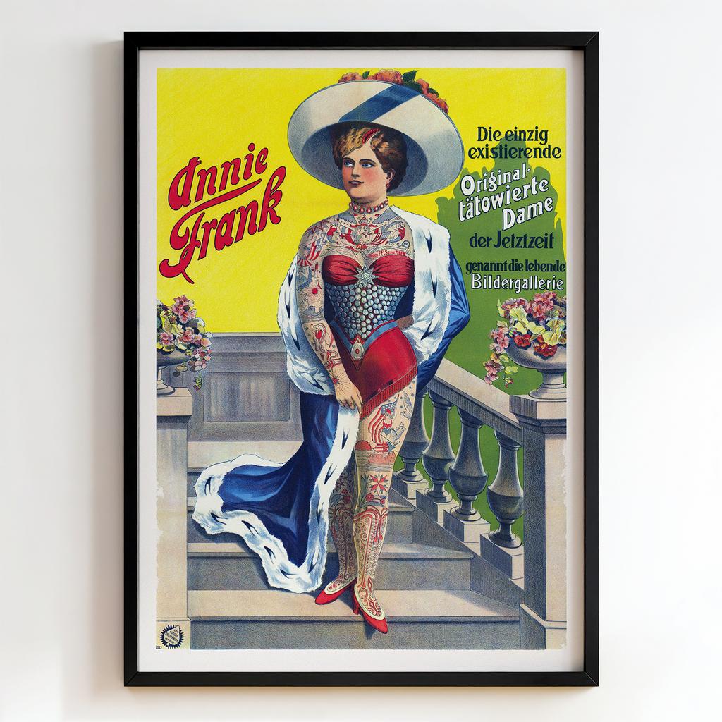 Ретро постер "Annie Frank (1911)"