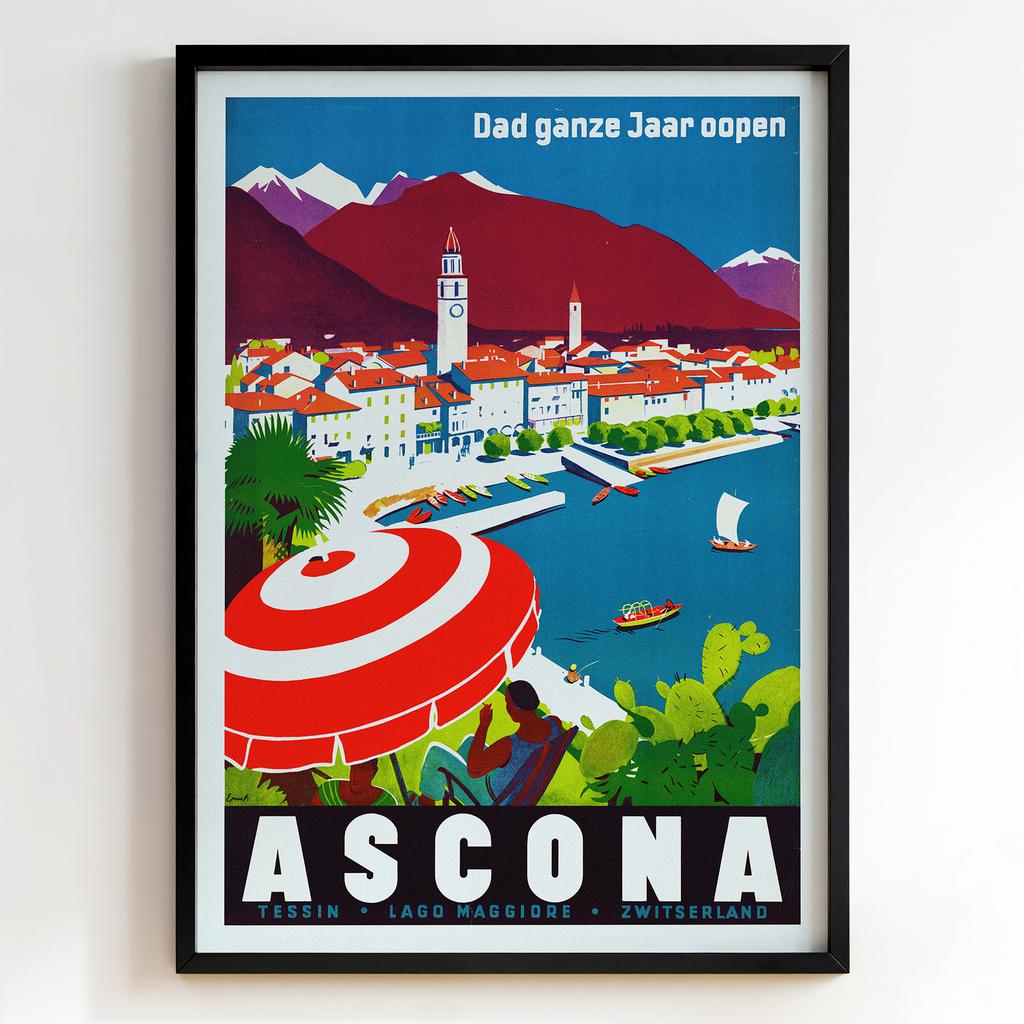 Ретро постер "Ascona (1939)"