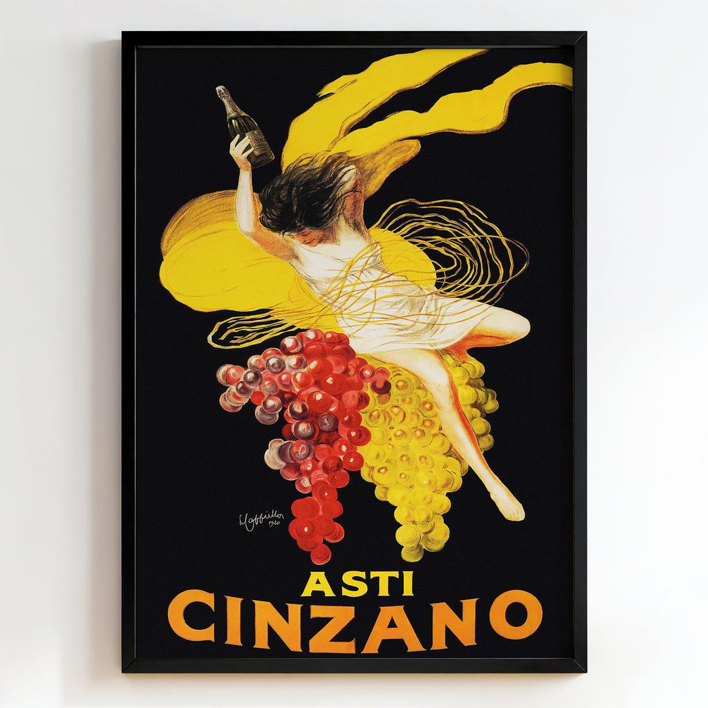 Ретро постер "Asti Cinzano (1910)"