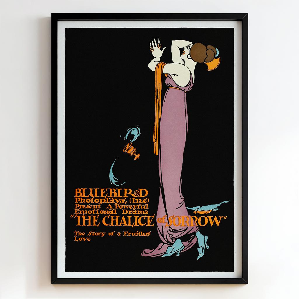 Ретро постер "The Chalice of Sorrow (1916)"