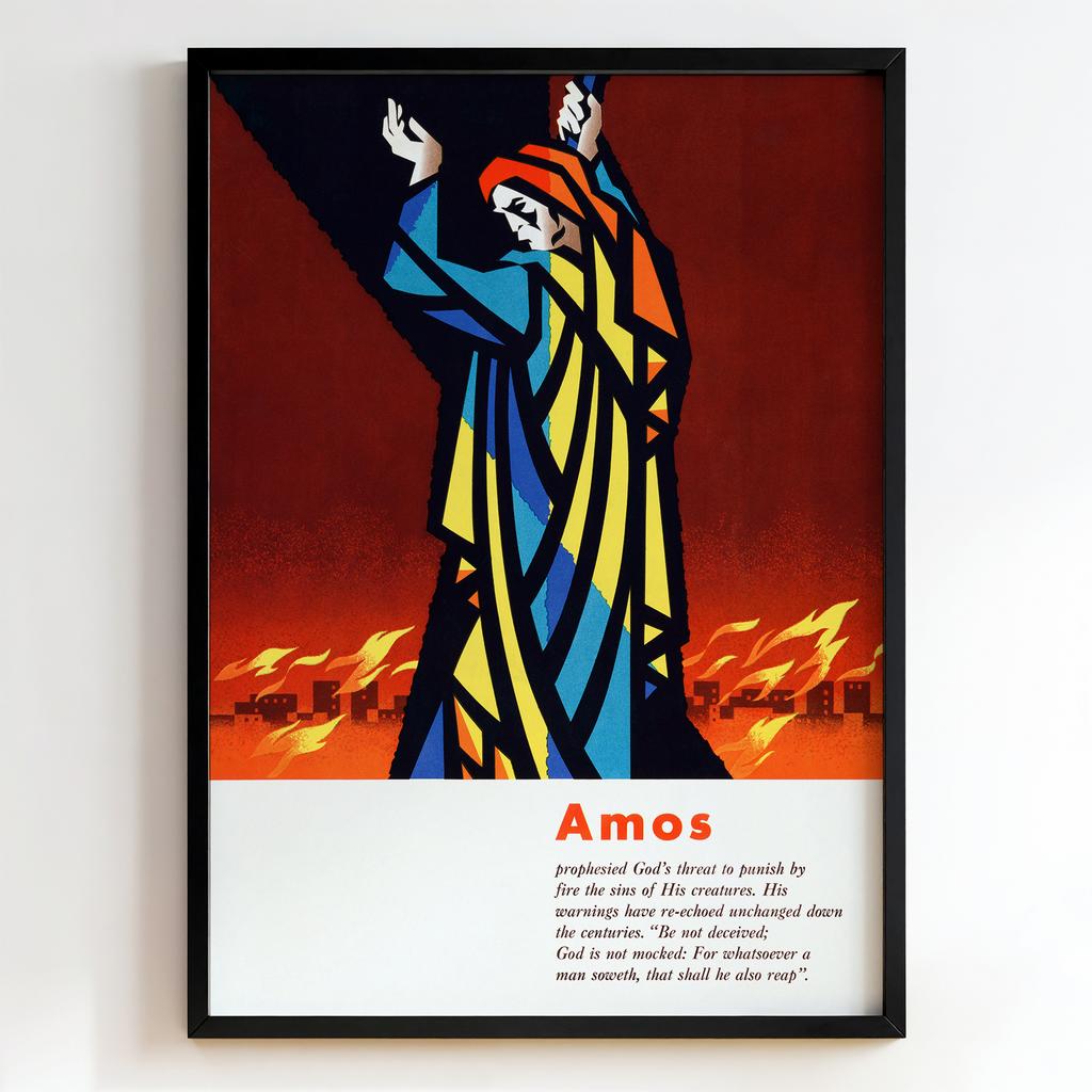 Ретро постер "Amos – Joseph Binder (1956)"