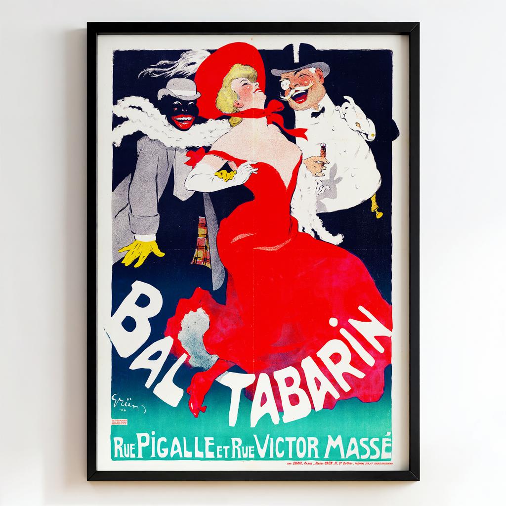 Ретро постер "Bal Tabarin (1904)"