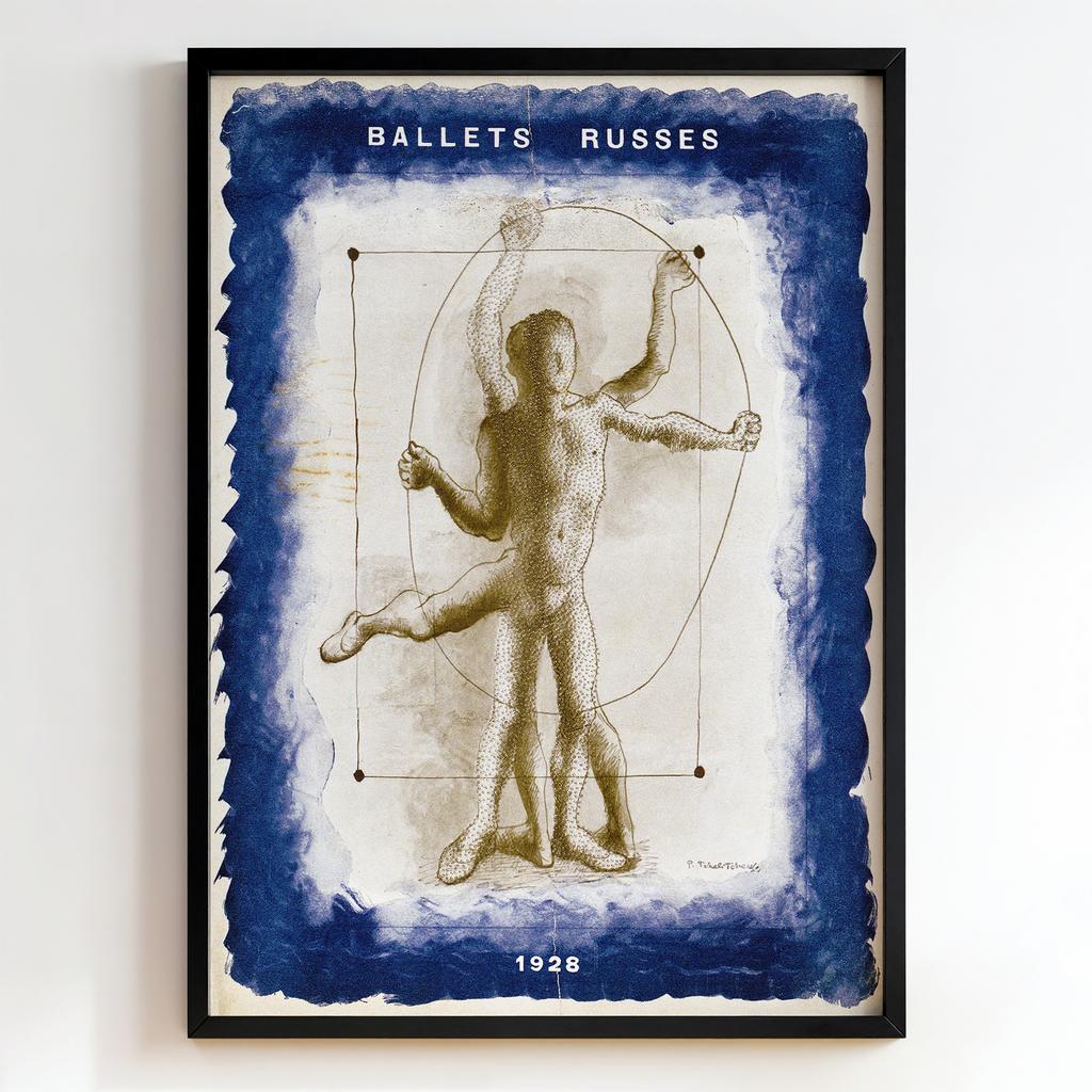 Ретро постер "Ballets Russes (1928)"