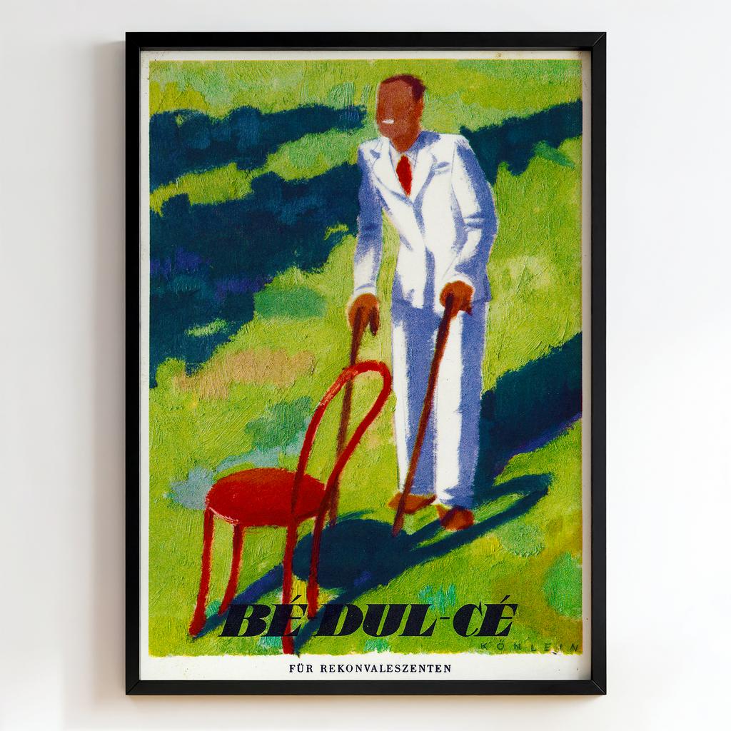 Ретро постер "Bé-dul-cé – K. O. Neumann (1930)"