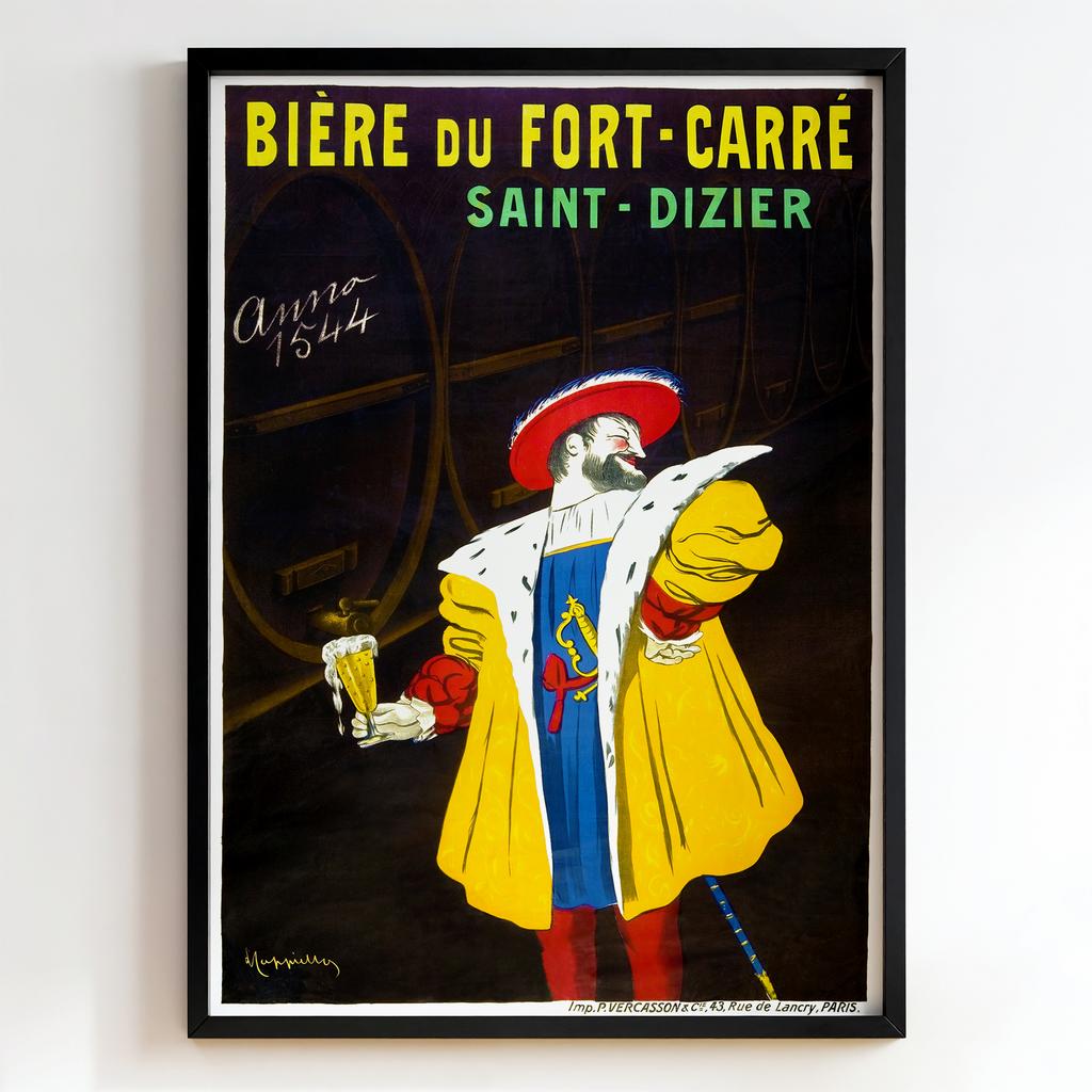 Ретро постер "Bière du Fort-Carré Saint-Dizier – Leonetto Cappiello (1912)"
