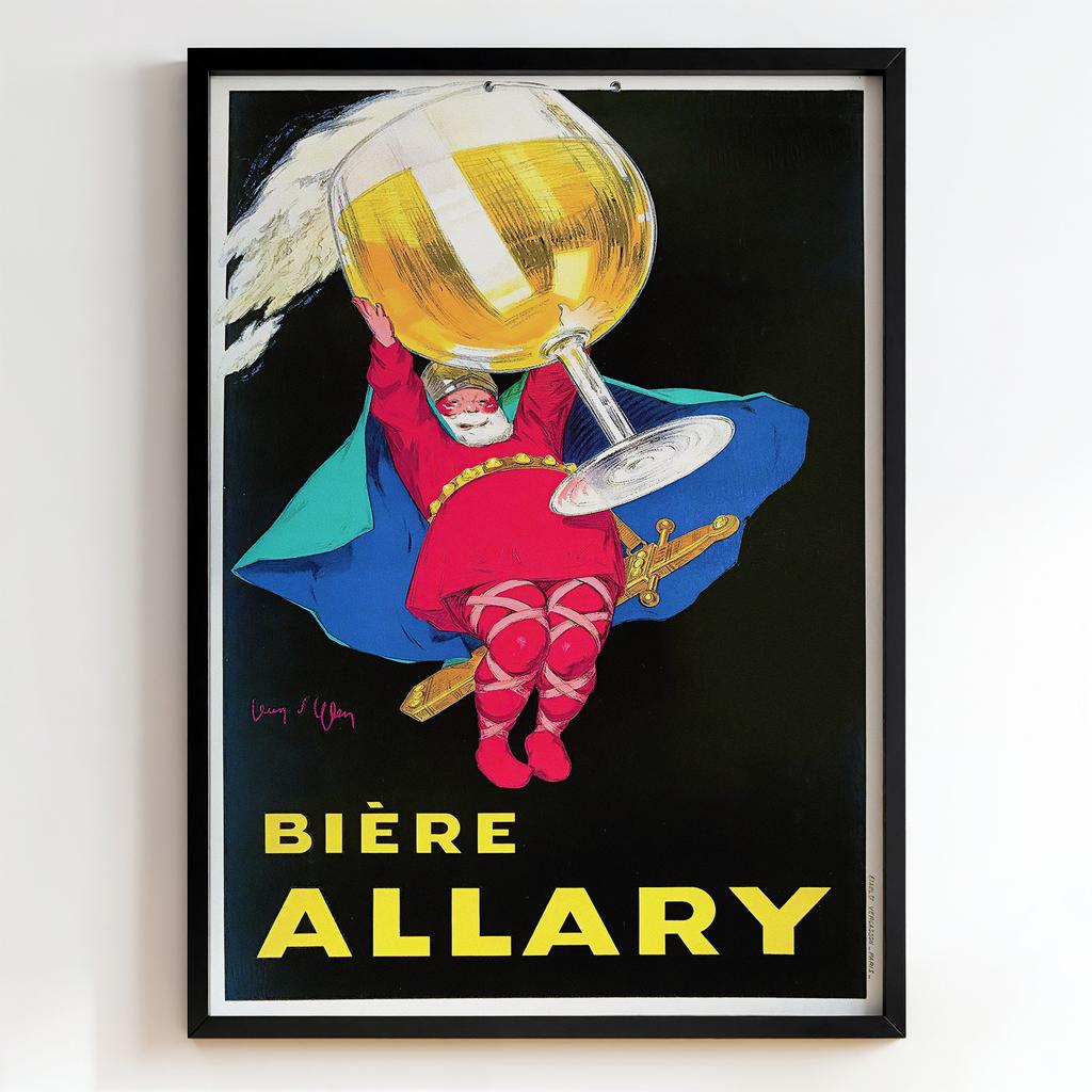 Ретро постер "Bière Allary – Leonetto Cappiello (1906)"