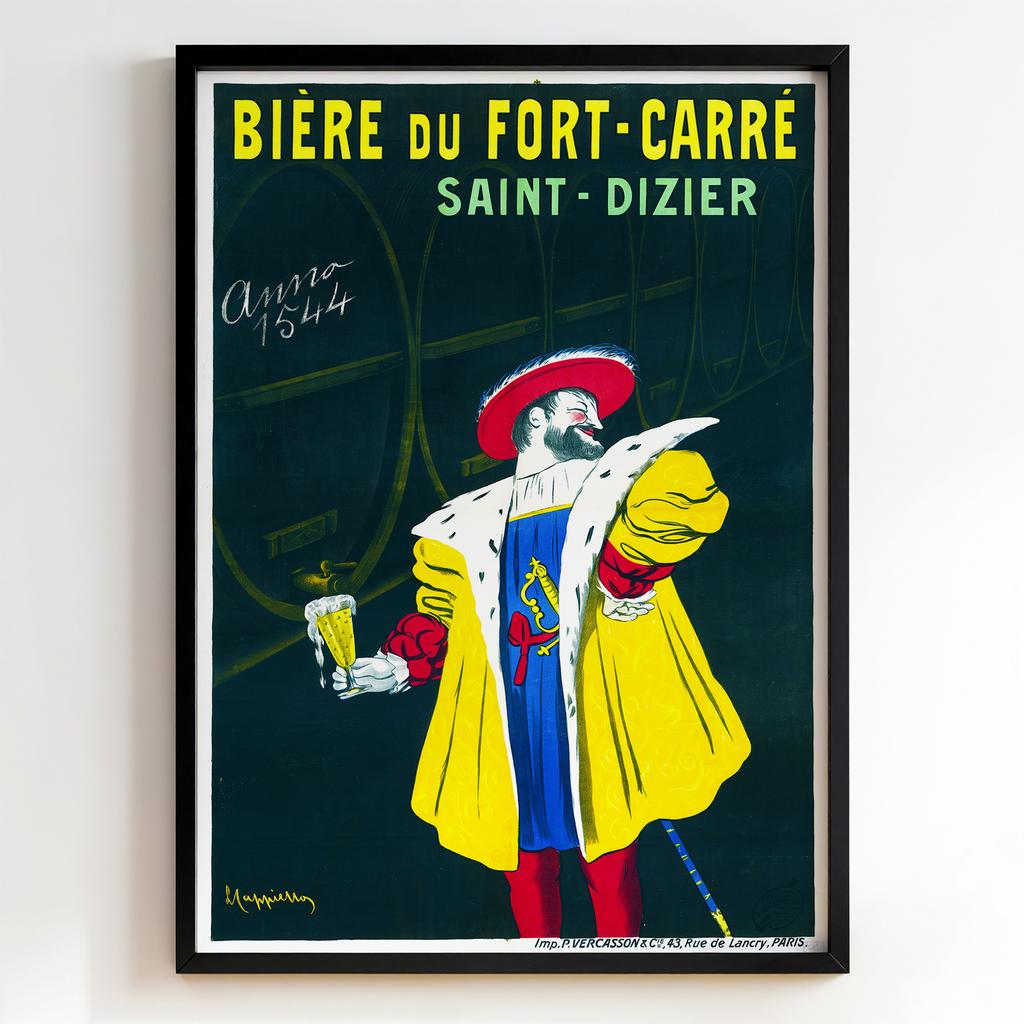 Ретро постер "Bière du Fort-Carré Saint-Dizier – Leonetto Cappiello (1907)"
