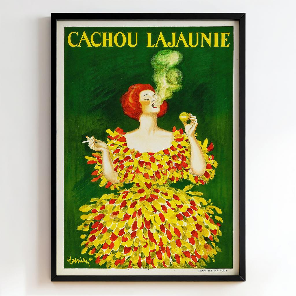Ретро постер "Cachou Lajaunie – Leonetto Cappiello"