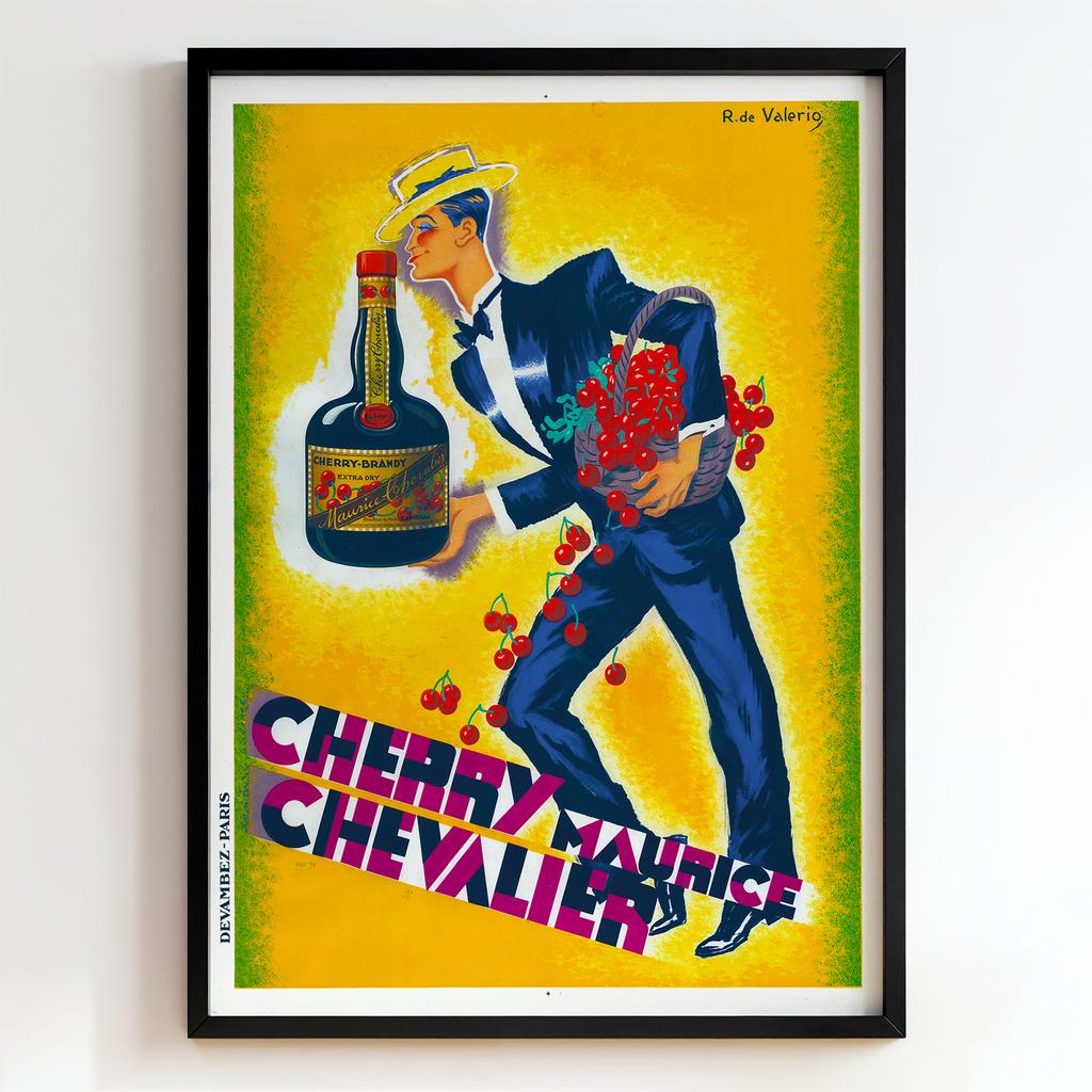 Ретро постер "Cherry Maurice Chevalier – Roger de Valerio (1930)"