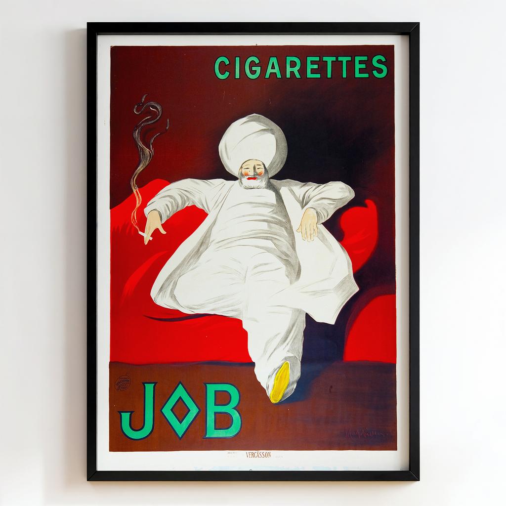 Ретро постер "Cigarettes Job – Leonetto Cappiello (1929)"