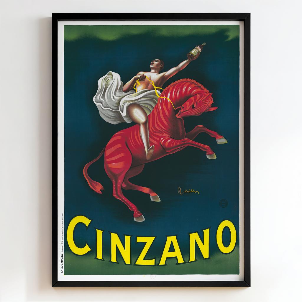 Ретро постер "Cinzano – Leonetto Cappiello (1920)"