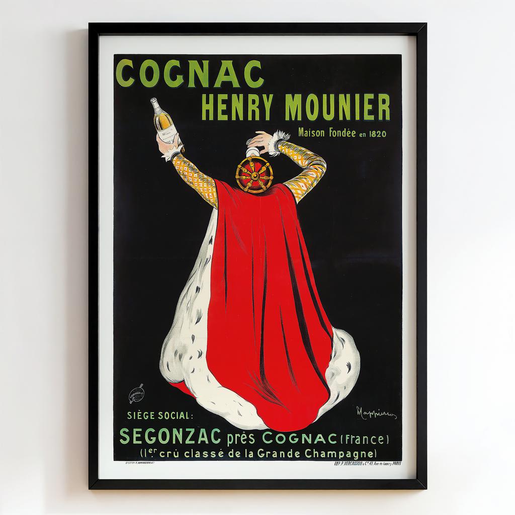 Ретро постер "Cognac Henry Mounier – Leonetto Cappiello (1905)"