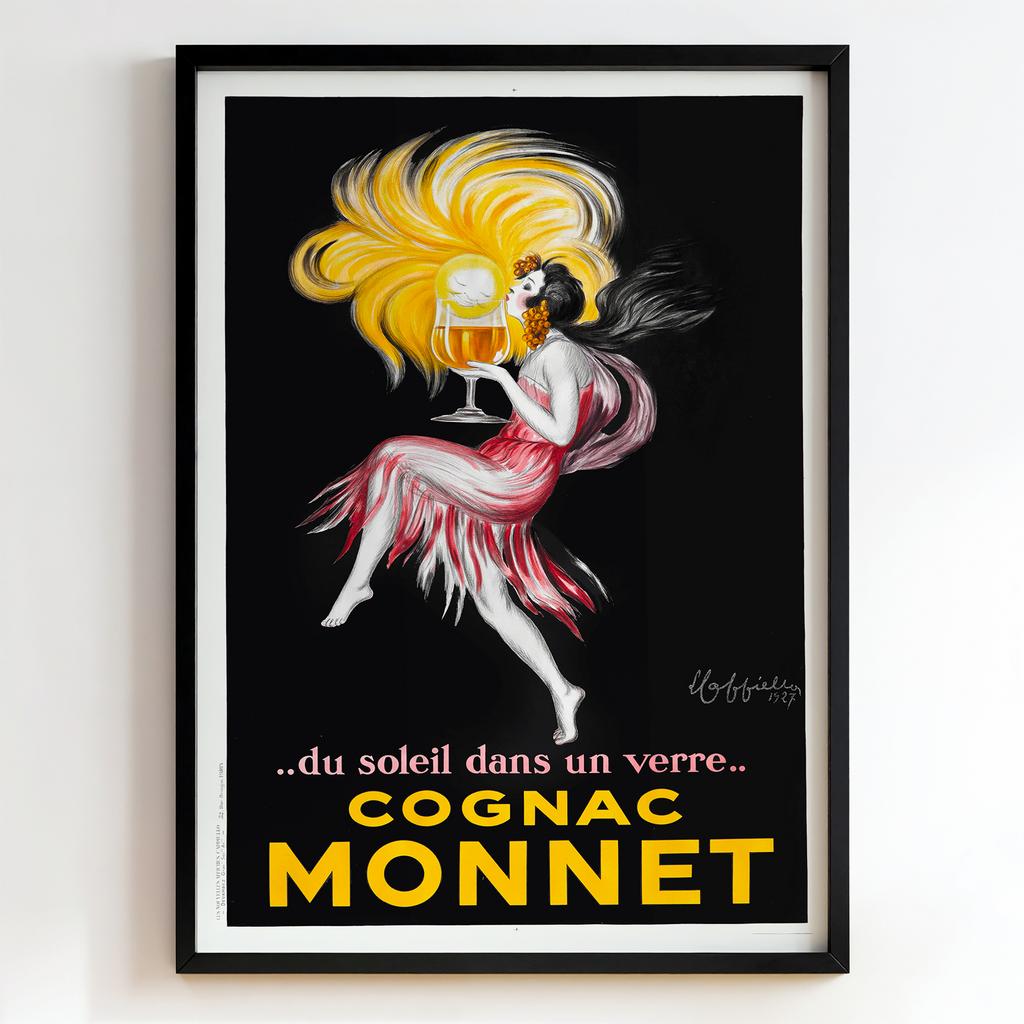 Ретро постер "Cognac Monnet – Leonetto Cappiello (1927)"