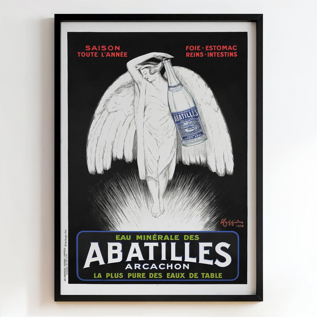 Ретро постер "Eau Minérale des Abatilles – Leonetto Cappiello (1926)"