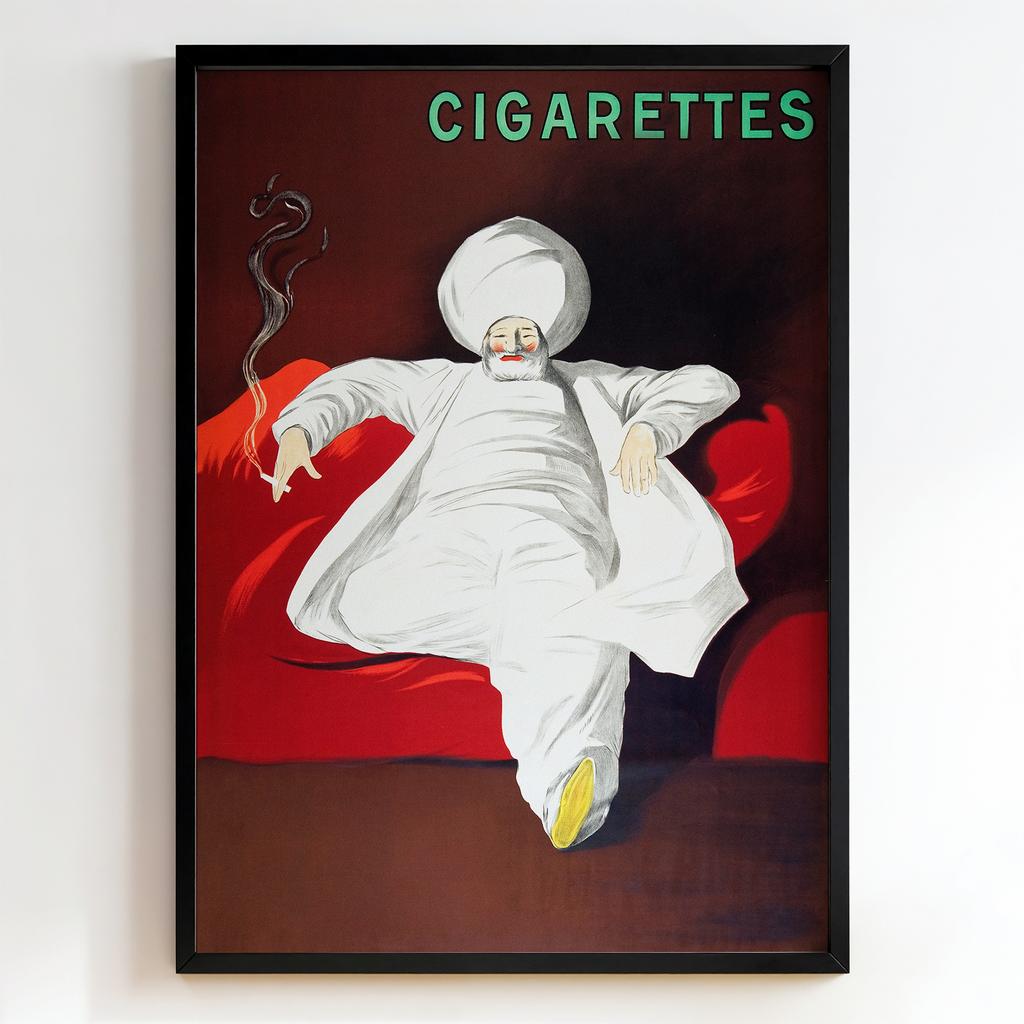 Ретро постер "Cigarettes – Leonetto Cappiello (1920s)"