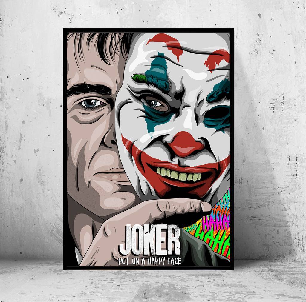 Постер на ПВХ 3 мм. "Джокер / Joker" (Хоакин Феникс / Joaquin Phoenix) #6