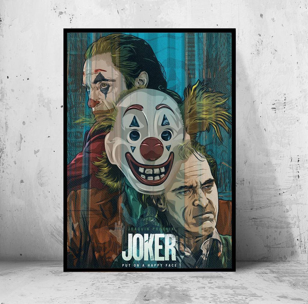 Постер на ПВХ 3 мм. "Джокер / Joker" (Хоакин Феникс / Joaquin Phoenix) #7