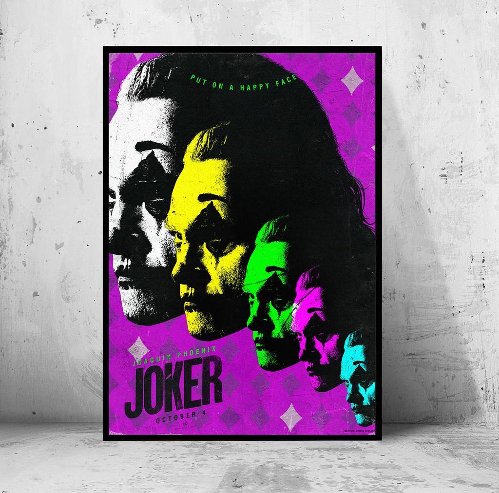 Постер на ПВХ 3 мм. "Джокер / Joker" (Хоакин Феникс / Joaquin Phoenix) #11