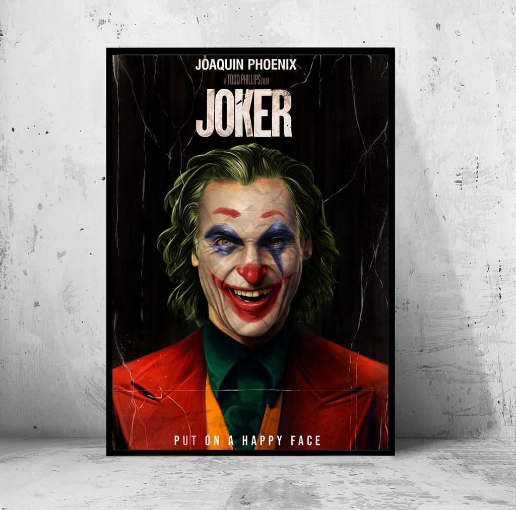 Постер на ПВХ 3 мм. "Джокер / Joker" (Хоакин Феникс / Joaquin Phoenix) #12