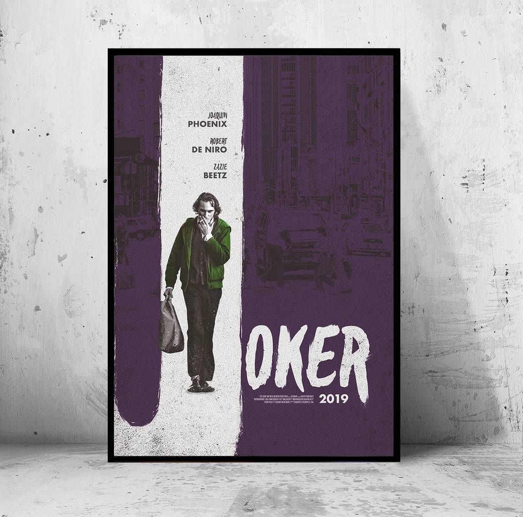 Постер на ПВХ 3 мм. "Джокер / Joker" (Хоакин Феникс / Joaquin Phoenix) #14