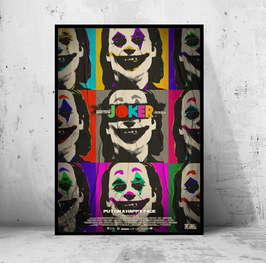 Постер на ПВХ 3 мм. "Джокер / Joker" (Хоакин Феникс / Joaquin Phoenix) #18