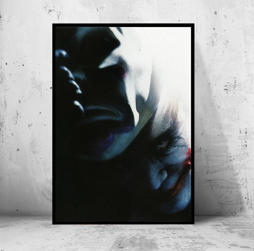 Постер на ПВХ 3 мм. "Джокер / Joker" (Хит Леджер / Heath Ledger) #8