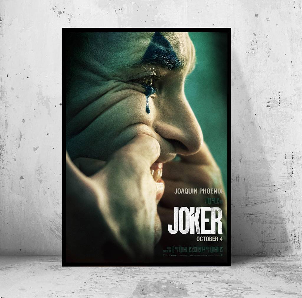 Постер на ПВХ 3 мм. "Джокер / Joker" (Хоакин Феникс / Joaquin Phoenix) #19