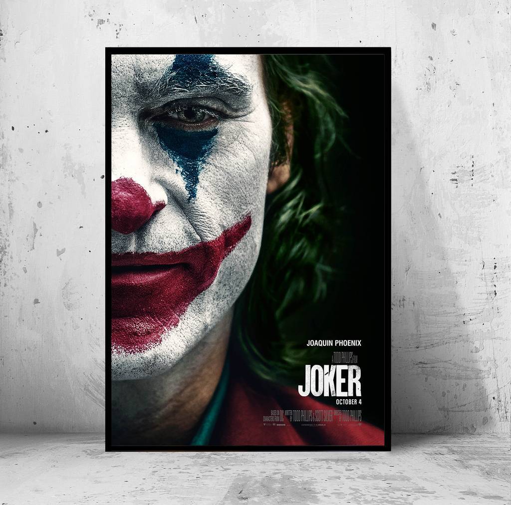 Постер на ПВХ 3 мм. "Джокер / Joker" (Хоакин Феникс / Joaquin Phoenix) #23