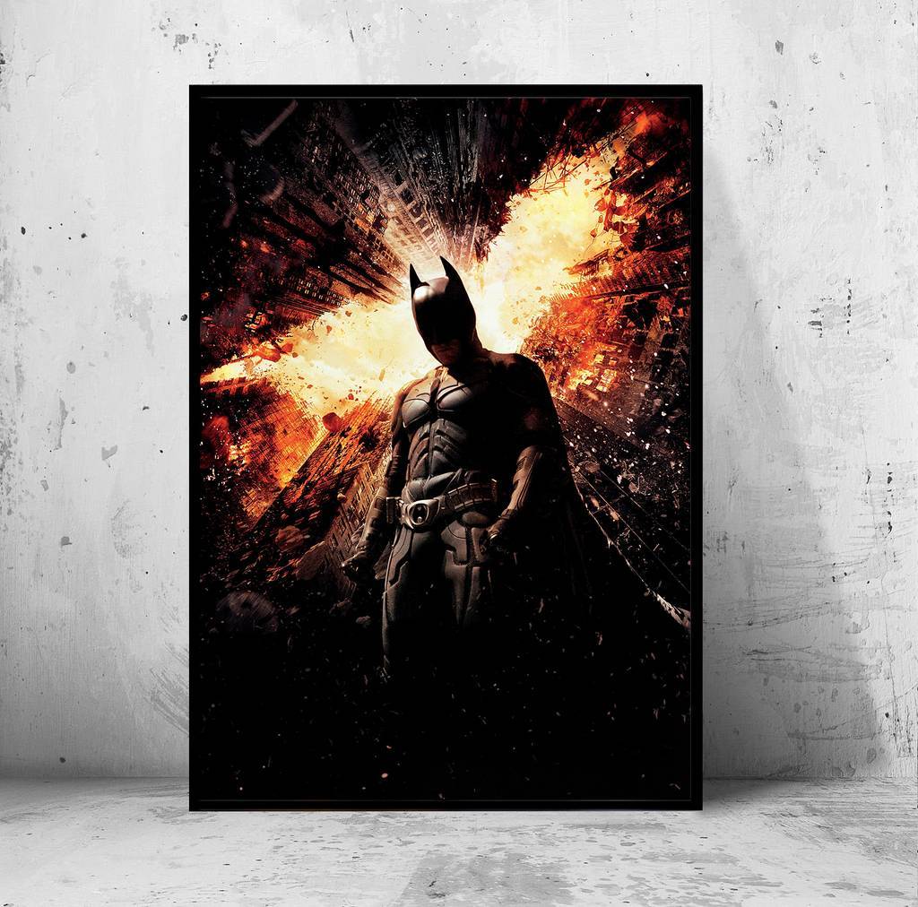 Постер на ПВХ 3 мм. "Batman: The Dark Knight Rises / Бэтмен: Тёмный рыцарь: Возрождение легенды" #9
