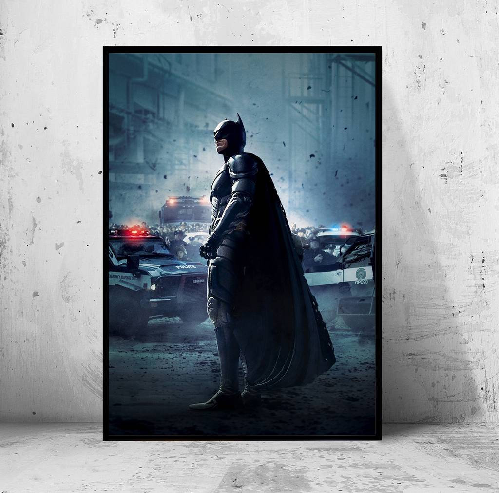 Постер на ПВХ 3 мм. "Batman: The Dark Knight Rises / Бэтмен: Тёмный рыцарь: Возрождение легенды" #10