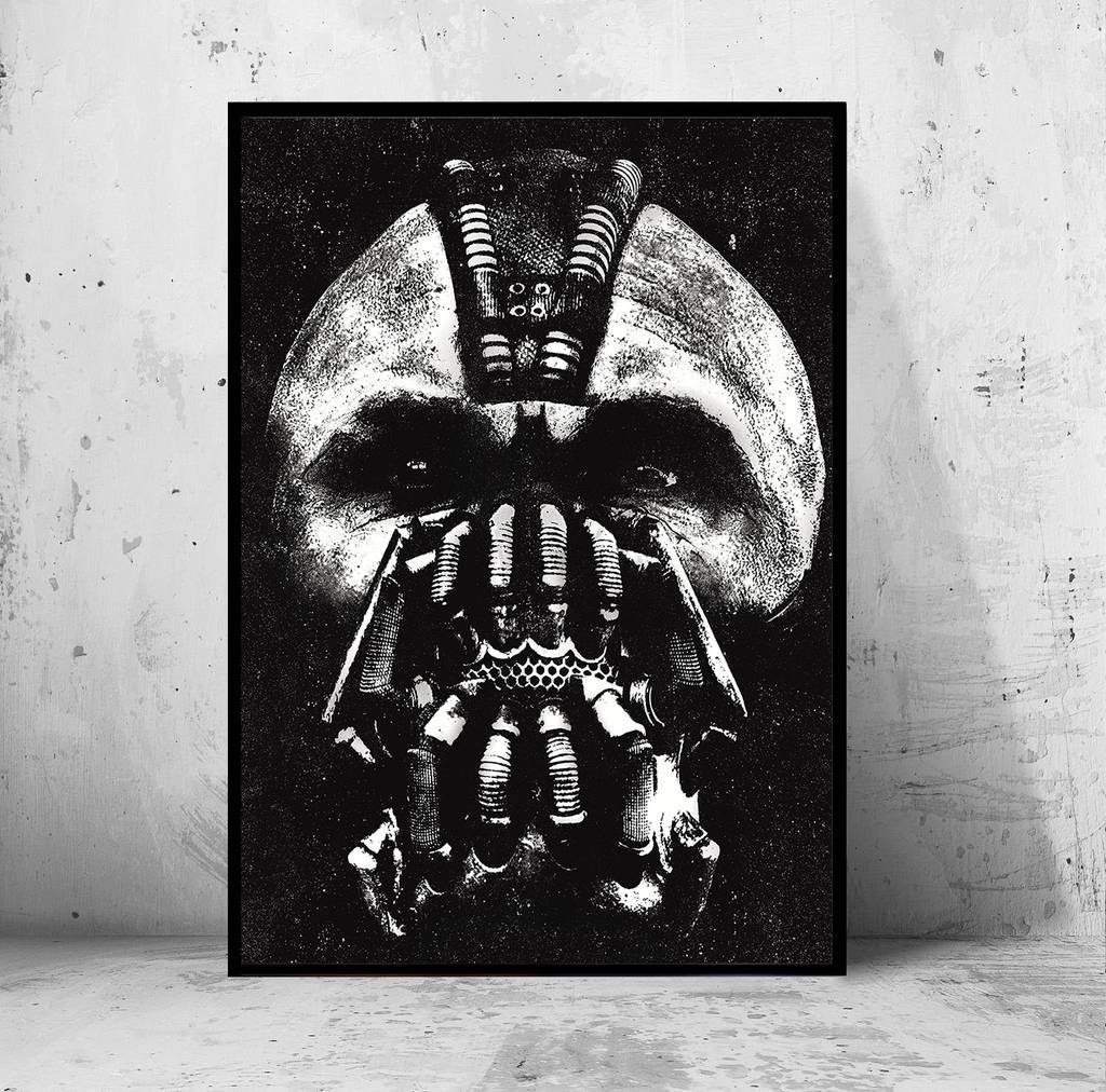 Постер на ПВХ 3 мм. "Batman: The Dark Knight Rises / Бэтмен: Тёмный рыцарь: Возрождение легенды" #12