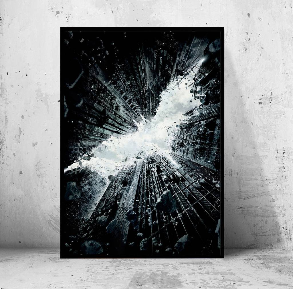 Постер на ПВХ 3 мм. "Batman: The Dark Knight Rises / Бэтмен: Тёмный рыцарь: Возрождение легенды" #14