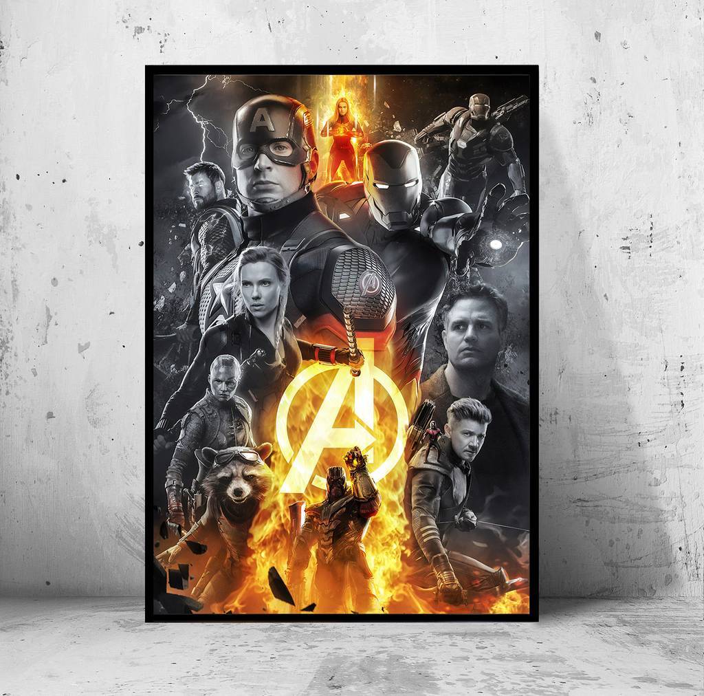 Постер "Avengers: Endgame / Мстители: Финал" #3