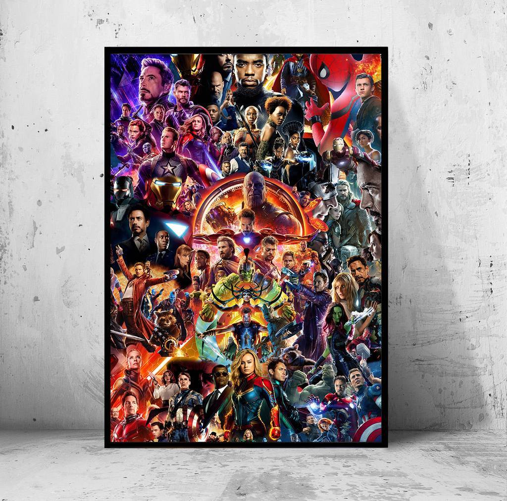 Постер "Marvel Cinematic Universe"
