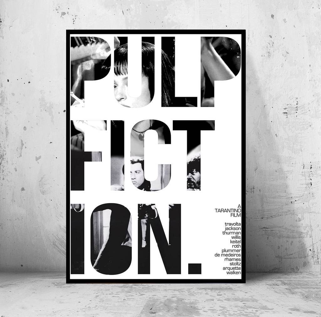 Постер "Pulp Fiction / Криминальное Чтиво"