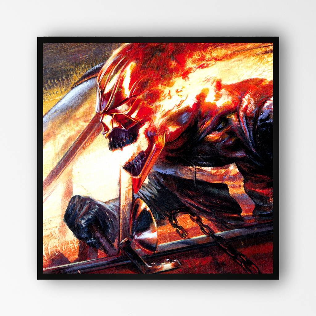 Постер "Ghost Rider / Призрачный Гонщик" #2