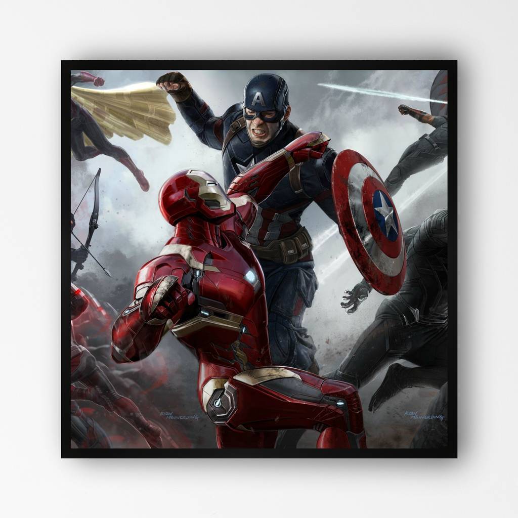 Постер "Avengers: Civil War / Мстители: Противостояние" #2